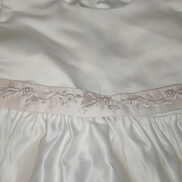 Cinderella babygirl Christmas/flower girl ivory/light pink formal dress size 24m - Picture 2 of 4